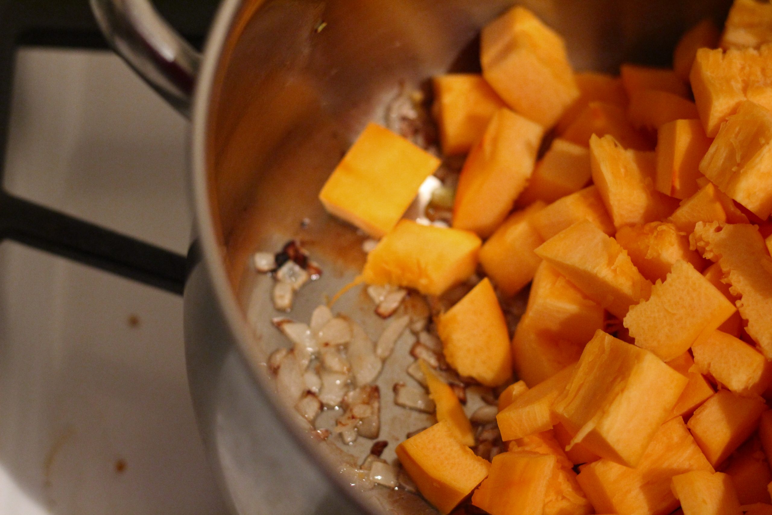 esting the whole pumpkin - cook