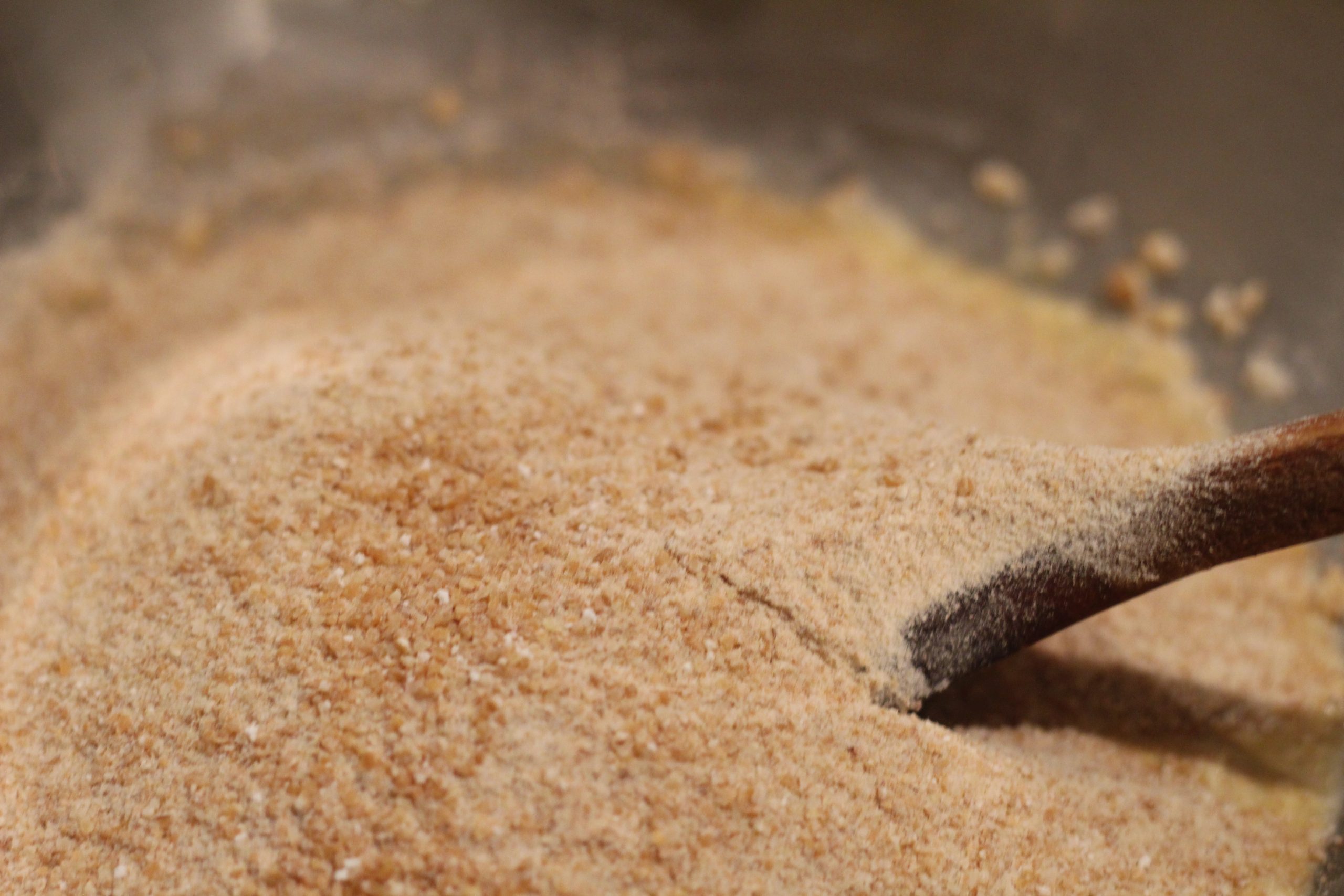 stir flour muffin